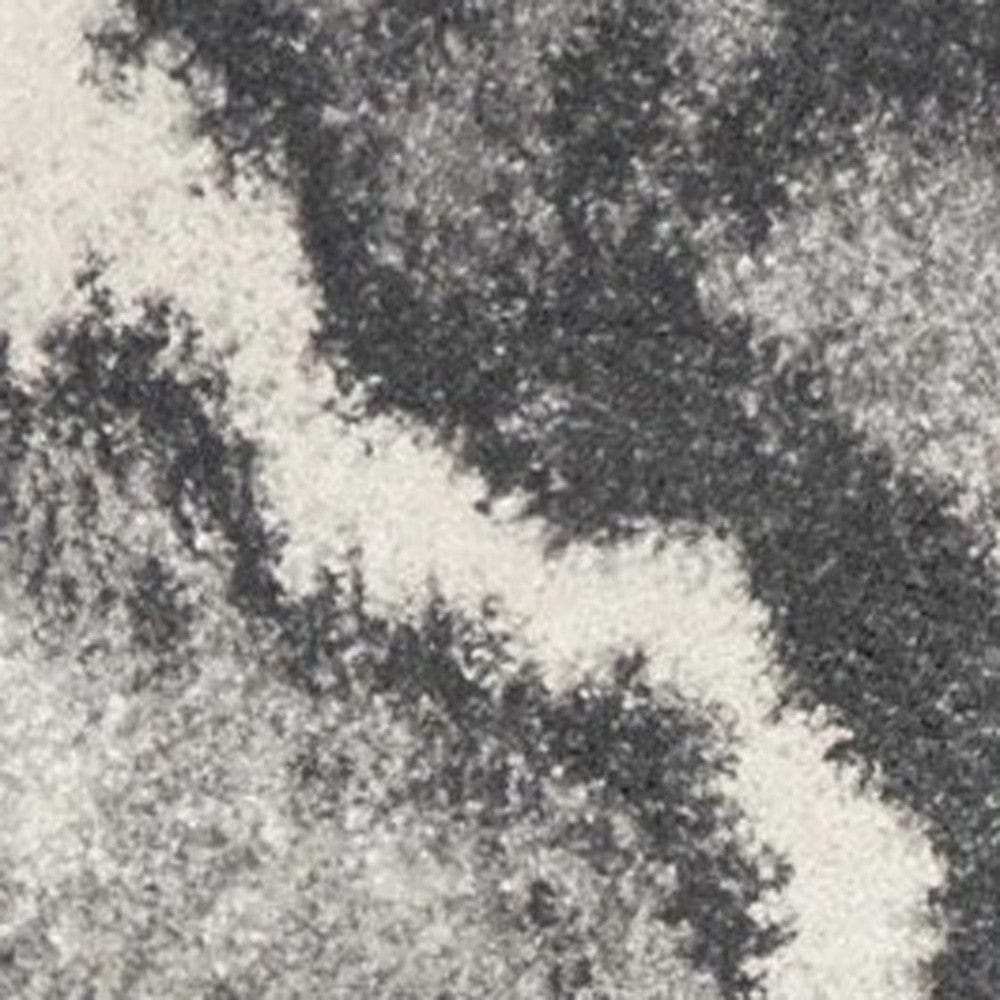 7' X 9' Ivory Shag Area Rug - Homeroots - Flyclothing LLC