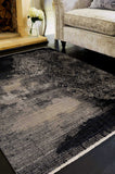 8' Blue Machine Woven Vintage Traditional Indoor Runner Rug - Homeroots - Flyclothing LLC