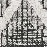3' X 5' Charcoal Geometric Area Rug - Homeroots - Flyclothing LLC