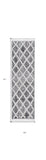 5' X 8' Charcoal Geometric Area Rug - Homeroots - Flyclothing LLC