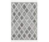 105 X 156 Charcoal Polyester Rug - Homeroots - Flyclothing LLC