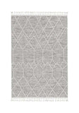 12' X 15' Gray and Ivory Geometric Area Rug - Homeroots - Flyclothing LLC