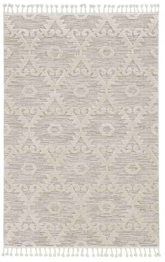 12' X 15' Ivory Beige Area Rug - Homeroots - Flyclothing LLC