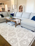 12' X 15' Ivory Beige Area Rug - Homeroots - Flyclothing LLC
