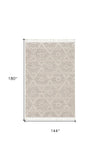 12' X 15' Ivory Beige Area Rug - Homeroots - Flyclothing LLC