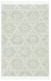 5' X 8' Beige and Ivory Geometric Area Rug - Homeroots - Flyclothing LLC