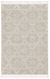 9' X 13' Beige and Ivory Geometric Area Rug - Homeroots - Flyclothing LLC