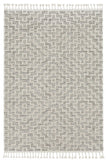 12' X 15' Gray and Ivory Geometric Area Rug - Homeroots - Flyclothing LLC