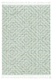 5' X 8' Gray and Ivory Geometric Area Rug - Homeroots - Flyclothing LLC
