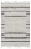 12' X 15' Gray and Ivory Abstract Area Rug - Homeroots - Flyclothing LLC