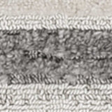 8' Runner Gray and Ivory Abstract Area Rug - Homeroots - Flyclothing LLC