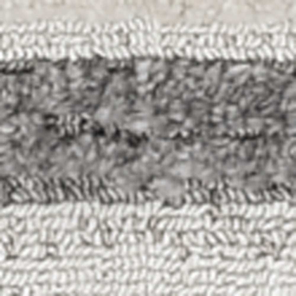 5' X 8' Gray and Ivory Abstract Area Rug - Homeroots - Flyclothing LLC