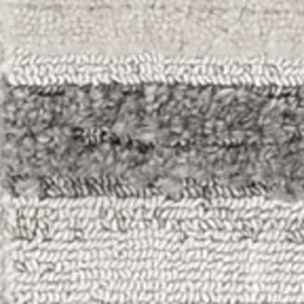 9' X 13' Ivory Grey Machine Woven Abstract Color Block Indoor Area Rug - Homeroots - Flyclothing LLC