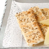 18 Mouth Blown Rectangular Edge Silver Serving Platter Or Tray - Homeroots - Flyclothing LLC