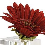 9 Hand Crafted Crystal Square Optical Bud Vase - Homeroots - Flyclothing LLC