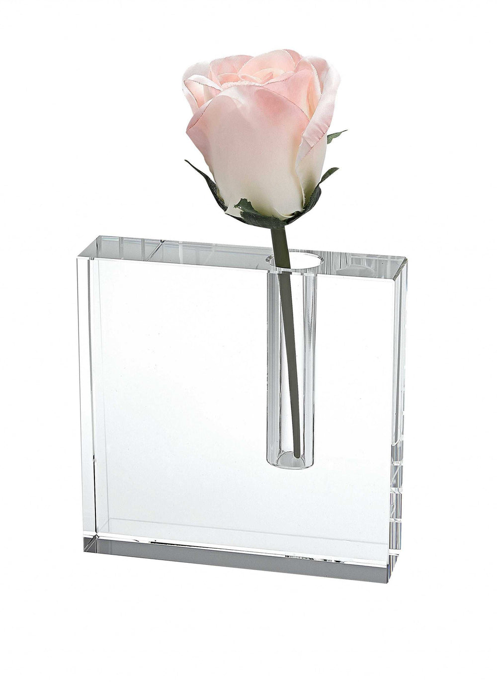 5 Hand Crafted Crystal Bud Vase - Homeroots - Flyclothing LLC
