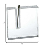 6 Hand Crafted Crystal Bud Vase - Homeroots - Flyclothing LLC