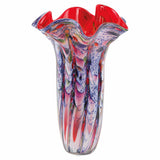 17 Multicolor Glass Art Napkin Vase - Homeroots - Flyclothing LLC