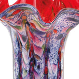 17 Multicolor Glass Art Napkin Vase - Homeroots - Flyclothing LLC