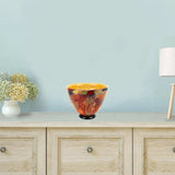 11 Mouth Blown Art Glass Centerpiece Or Punch Bowl - Homeroots - Flyclothing LLC