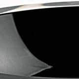 6" Black Mouth Blown Crystal Thick Walled Bowl - Homeroots
