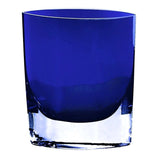 8 Mouth Blown Glass European Made Light Cobalt Vase - Homeroots - Flyclothing LLC