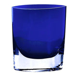 8 Mouth Blown Glass European Made Light Cobalt Vase - Homeroots - Flyclothing LLC