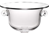 13 Mouth Blown Crystal Trophy Centerpiece Fruit Or Punchbowl - Homeroots - Flyclothing LLC