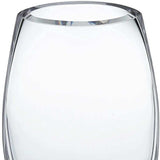 8 Mouth Blown Polish Oval Thick Walled Vase - Homeroots - Flyclothing LLC