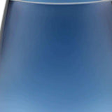 8 Mouth Blown Crystal Oval Thick Midnight Blue Walled Vase - Homeroots - Flyclothing LLC