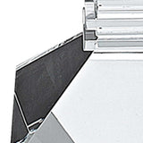 Hand Crafted Crystal Pair Classic Candle Holders - Homeroots - Flyclothing LLC