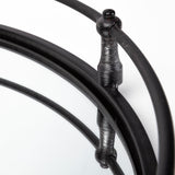 24" Silver Round Metal Indoor Outdoor Tray With Handles - Homeroots - Flyclothing LLC