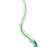 14" Clear Red Blue Yellow Murano Glass Modern Abstract Tabletop Sculpture - Homeroots - Flyclothing LLC