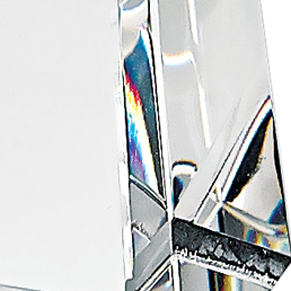 12" Clear Crystal Obelisk Statue - Homeroots - Flyclothing LLC