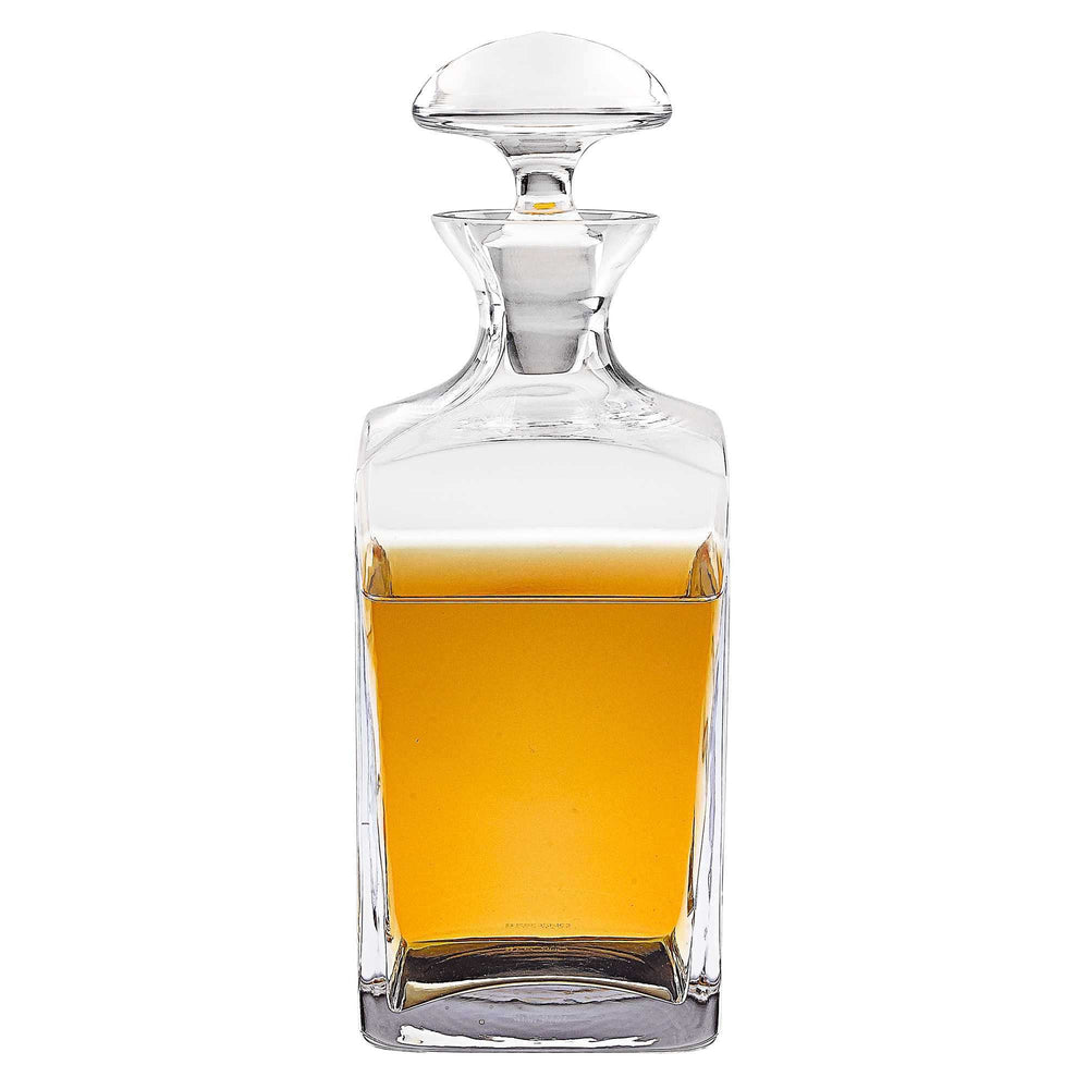 Mouth Blown European Crystal Scotch Or Whiskey Decanter 34 Oz - Homeroots - Flyclothing LLC