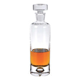 Mouth Blown European Crystal Round Decanter 28 Oz - Homeroots - Flyclothing LLC