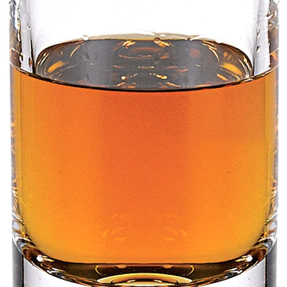 Mouth Blown European Crystal Round Decanter 28 Oz - Homeroots - Flyclothing LLC