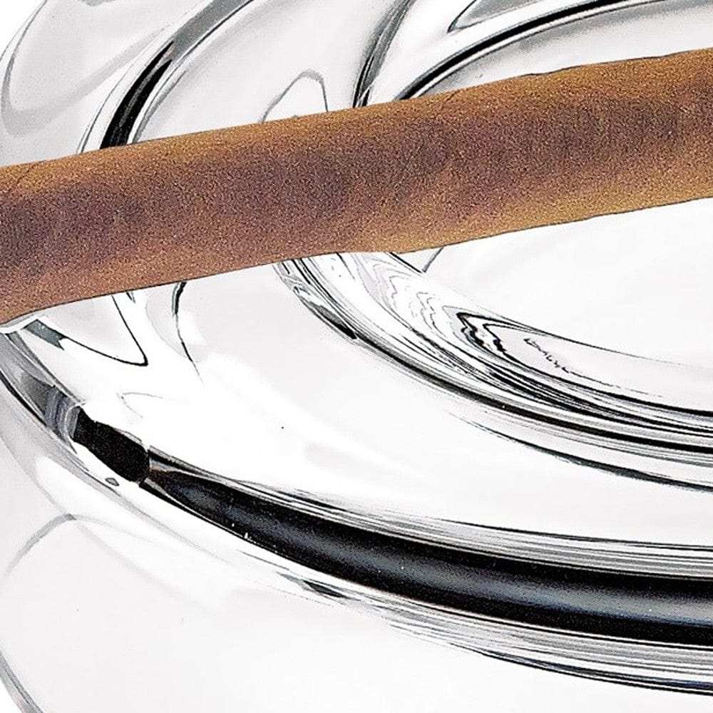 Mouth Blown European Crystal Cigar Ash Tray - Homeroots - Flyclothing LLC