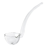7" Mouth Blown Crystal Gravy Ladle - Homeroots