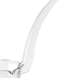 7" Mouth Blown Crystal Gravy Ladle - Homeroots
