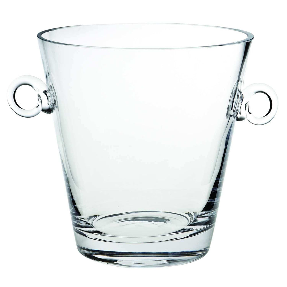 8 Mouth Blown European Glass Ice Bucket Or Cooler - Homeroots - Flyclothing LLC