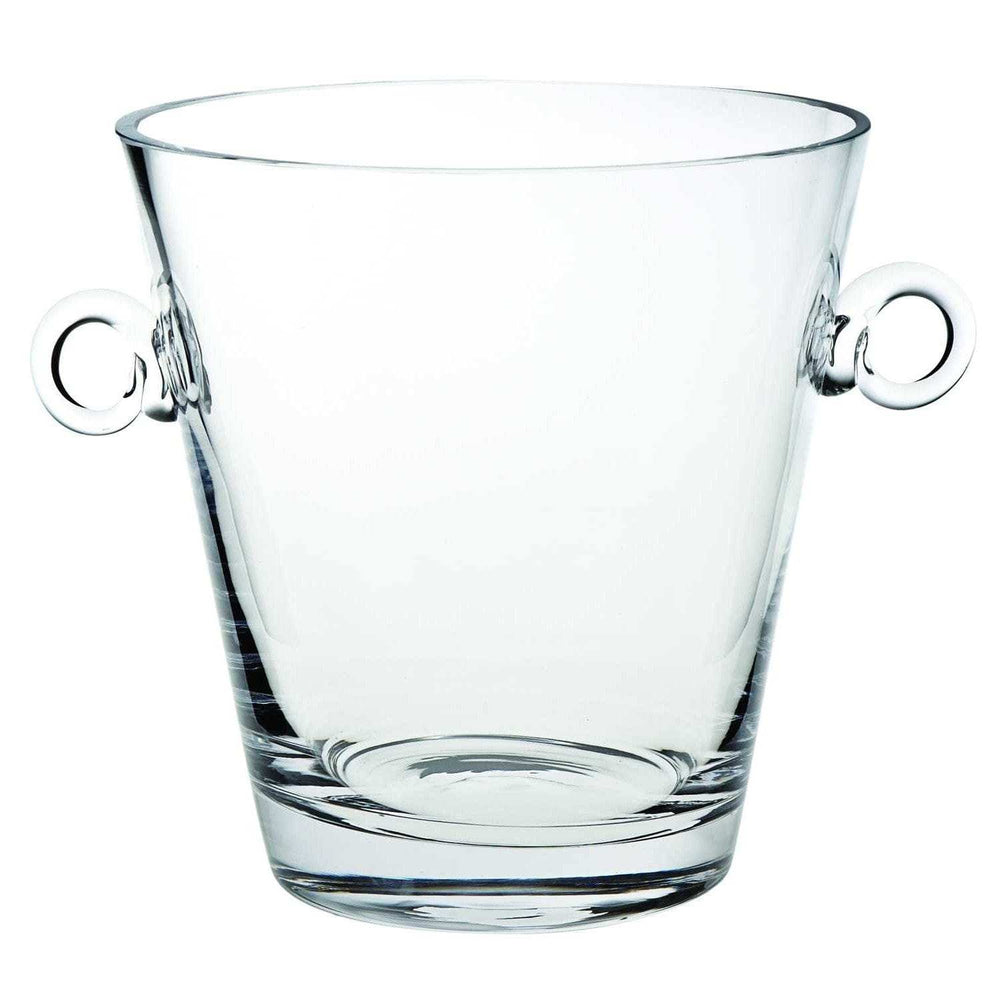 8 Mouth Blown European Glass Ice Bucket Or Cooler - Homeroots - Flyclothing LLC