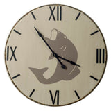 3" Circle Black Wood Analog Wall Clock - Homeroots - Flyclothing LLC