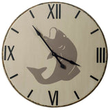 3" Circle Black Wood Analog Wall Clock - Homeroots - Flyclothing LLC
