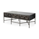 Rectangular Solid Wood Coffee Table W 3 Drawers - Homeroots - Flyclothing LLC