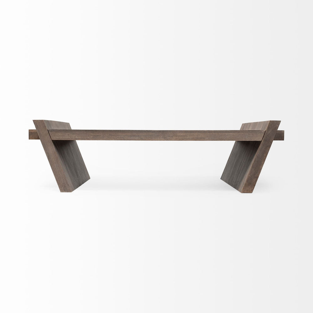 36" Brown Coffee Table - Homeroots - Flyclothing LLC