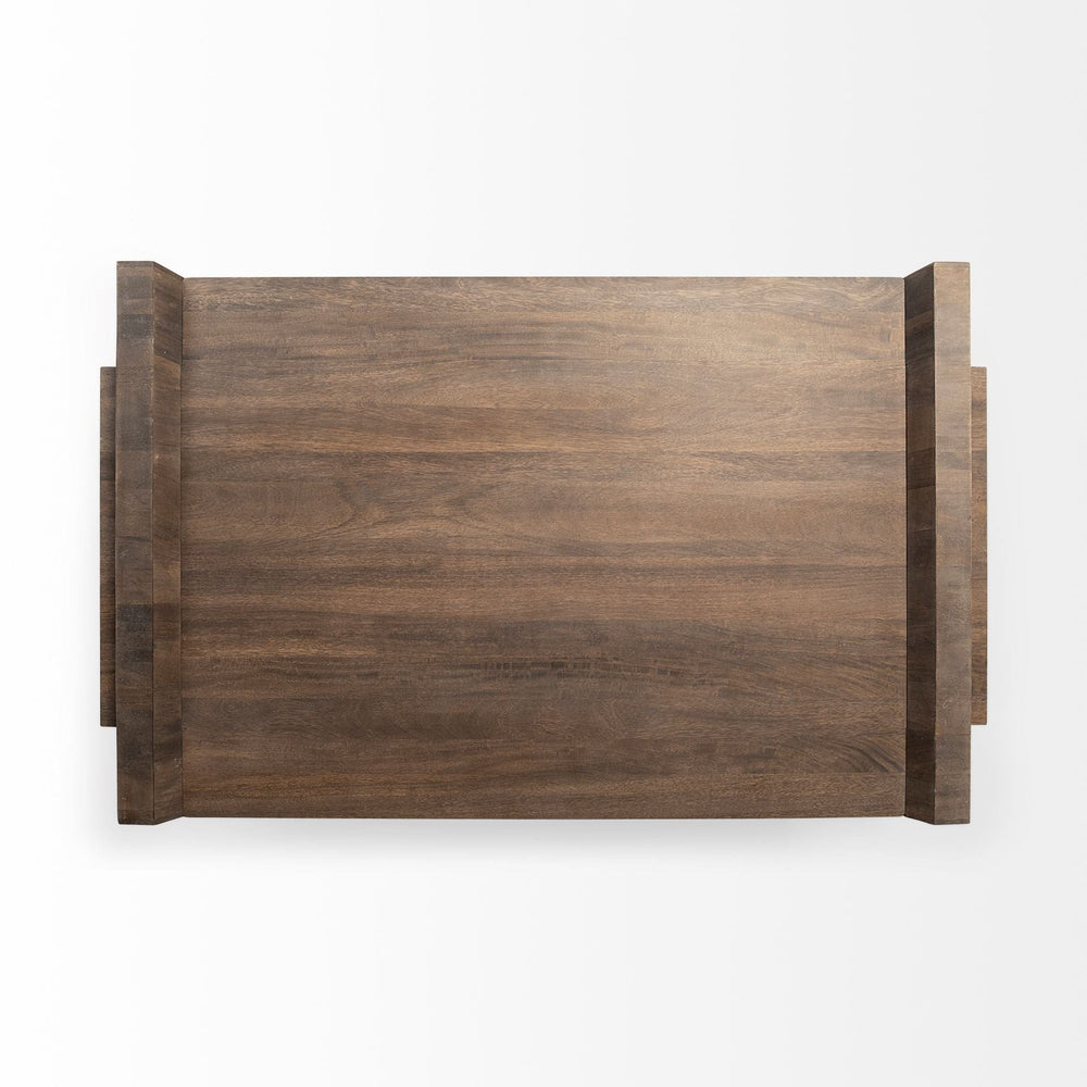 36" Brown Coffee Table - Homeroots - Flyclothing LLC