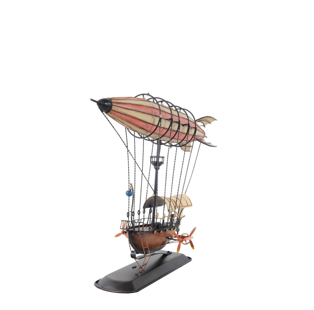 Steampunk Airship Model With Crows Nest - Homeroots - Flyclothing LLC