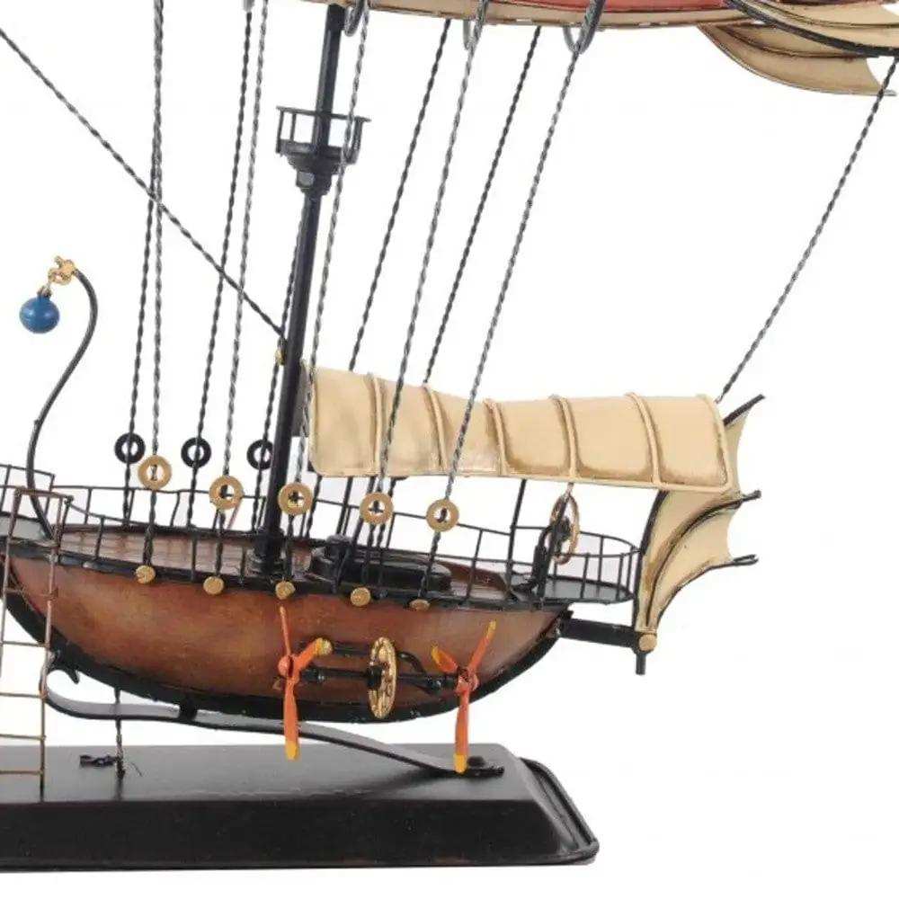 Steampunk Airship Model With Crows Nest - Homeroots - Flyclothing LLC
