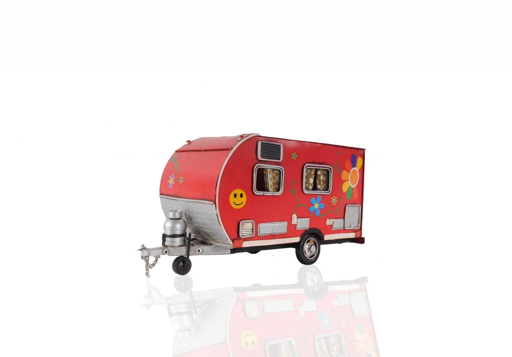 Red Camper Trailer Model Tissue Holder - Homeroots - Flyclothing LLC